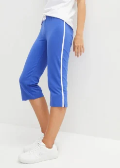 Pantalón capri de algodón con elástico (2 unidades)