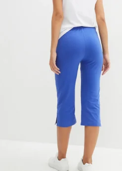 Pantalón capri de algodón con elástico (2 unidades)