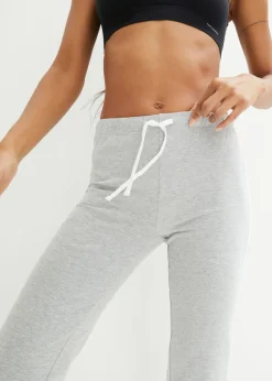 Pantalón capri de algodón con elástico (2 unidades)