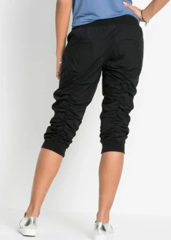 Pantalón capri de algodón puro