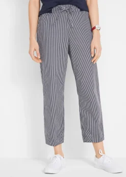 Pantalón capri de lino
