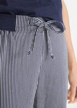 Pantalón capri de lino