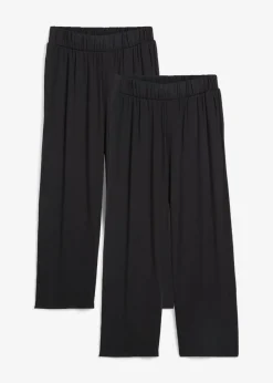 Pantalón capri de talle alto (2 unidades)