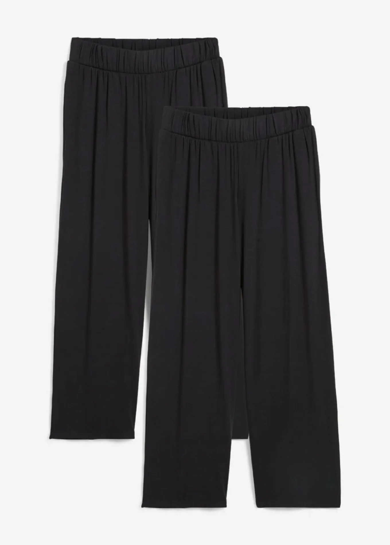 Pantalón capri de talle alto (2 unidades)