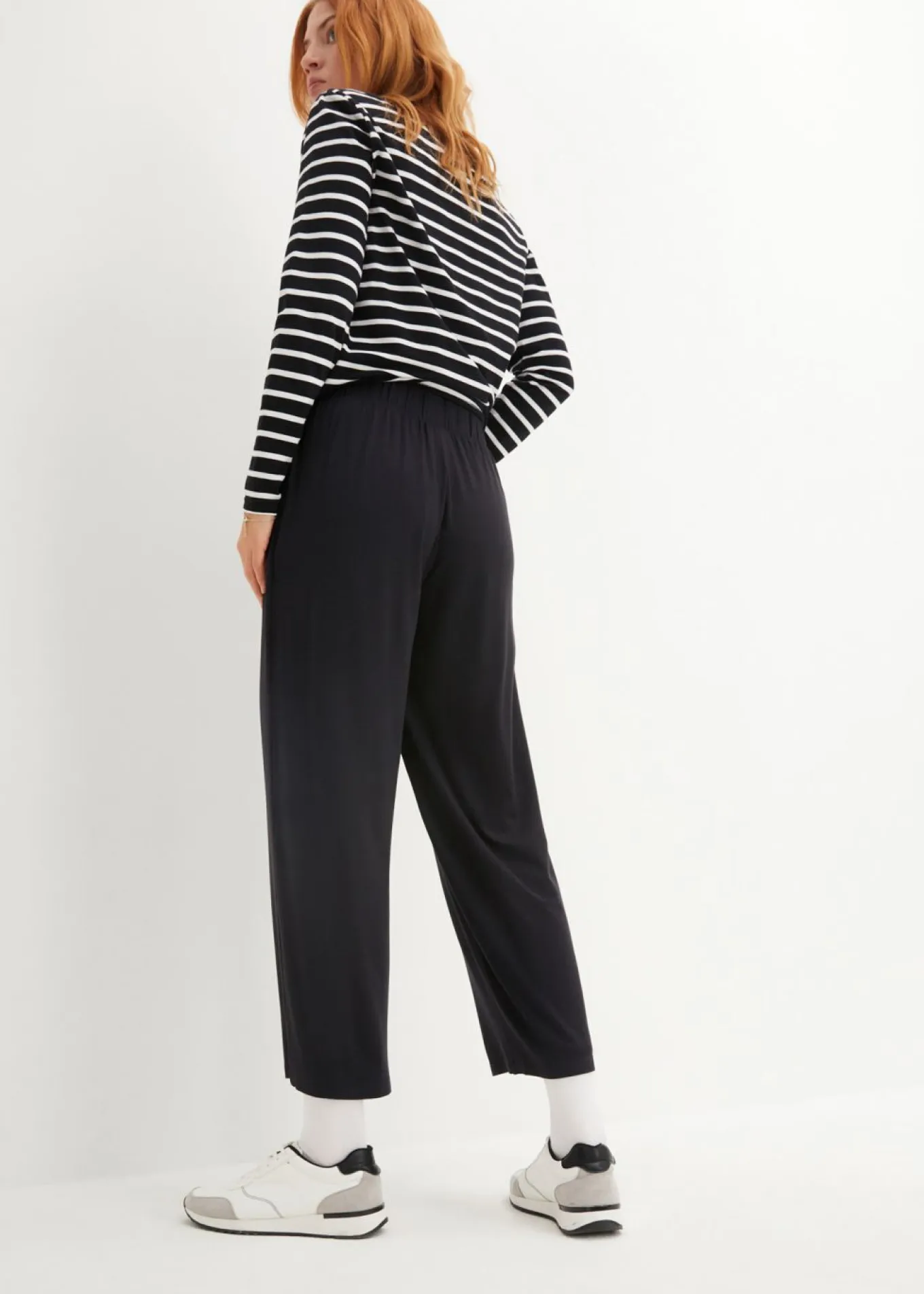 Pantalón capri de talle alto (2 unidades)