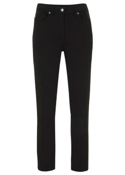 Pantalón capri de tiro alto