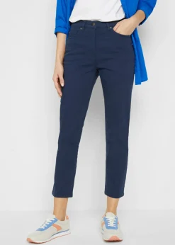 Pantalón capri de tiro alto