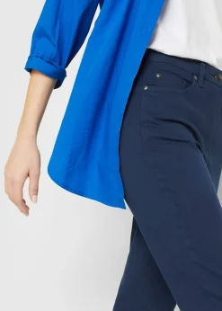Pantalón capri de tiro alto