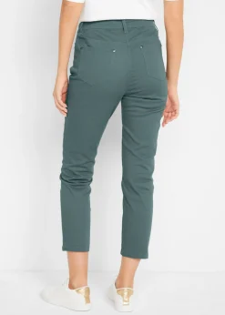 Pantalón capri de tiro alto