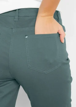 Pantalón capri de tiro alto