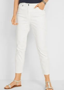 Pantalón capri de tiro alto