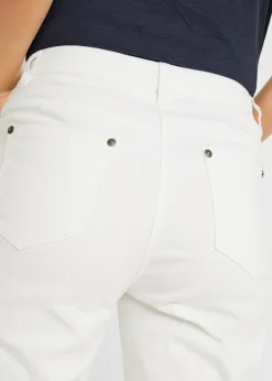 Pantalón capri de tiro alto