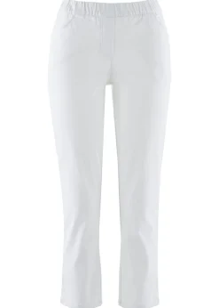 Pantalón capri sin cierre con elástico