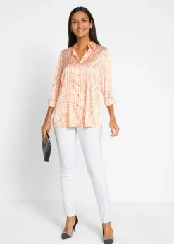 Pantalón capri sin cierre con elástico