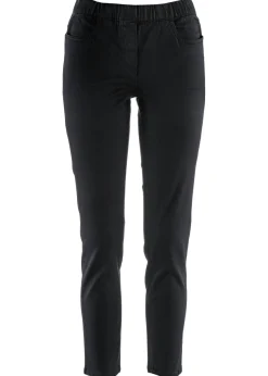 Pantalón capri sin cierre con elástico