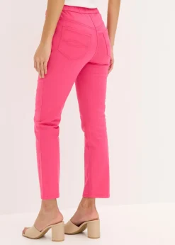 Pantalón capri sin cierre con elástico