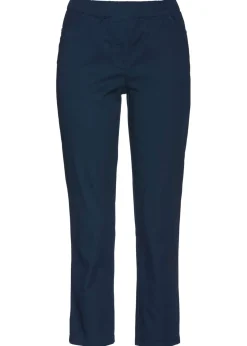Pantalón capri sin cierre con elástico
