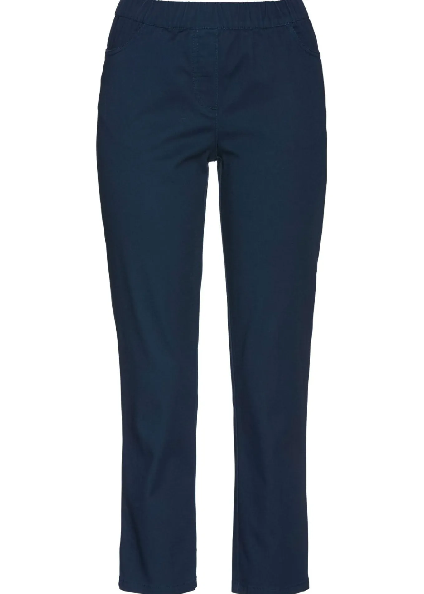 Pantalón capri sin cierre con elástico
