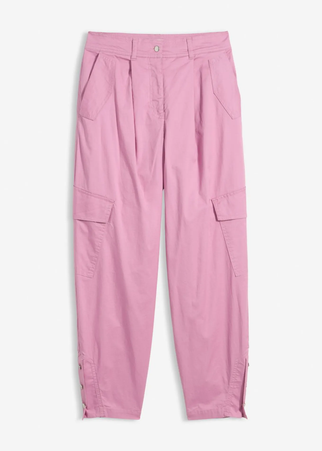 Pantalón cargo de algodón elástico
