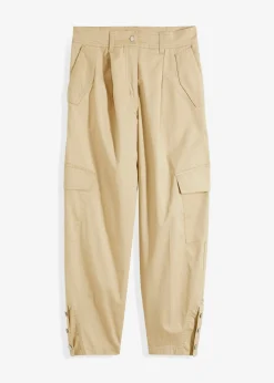 Pantalón cargo de algodón elástico