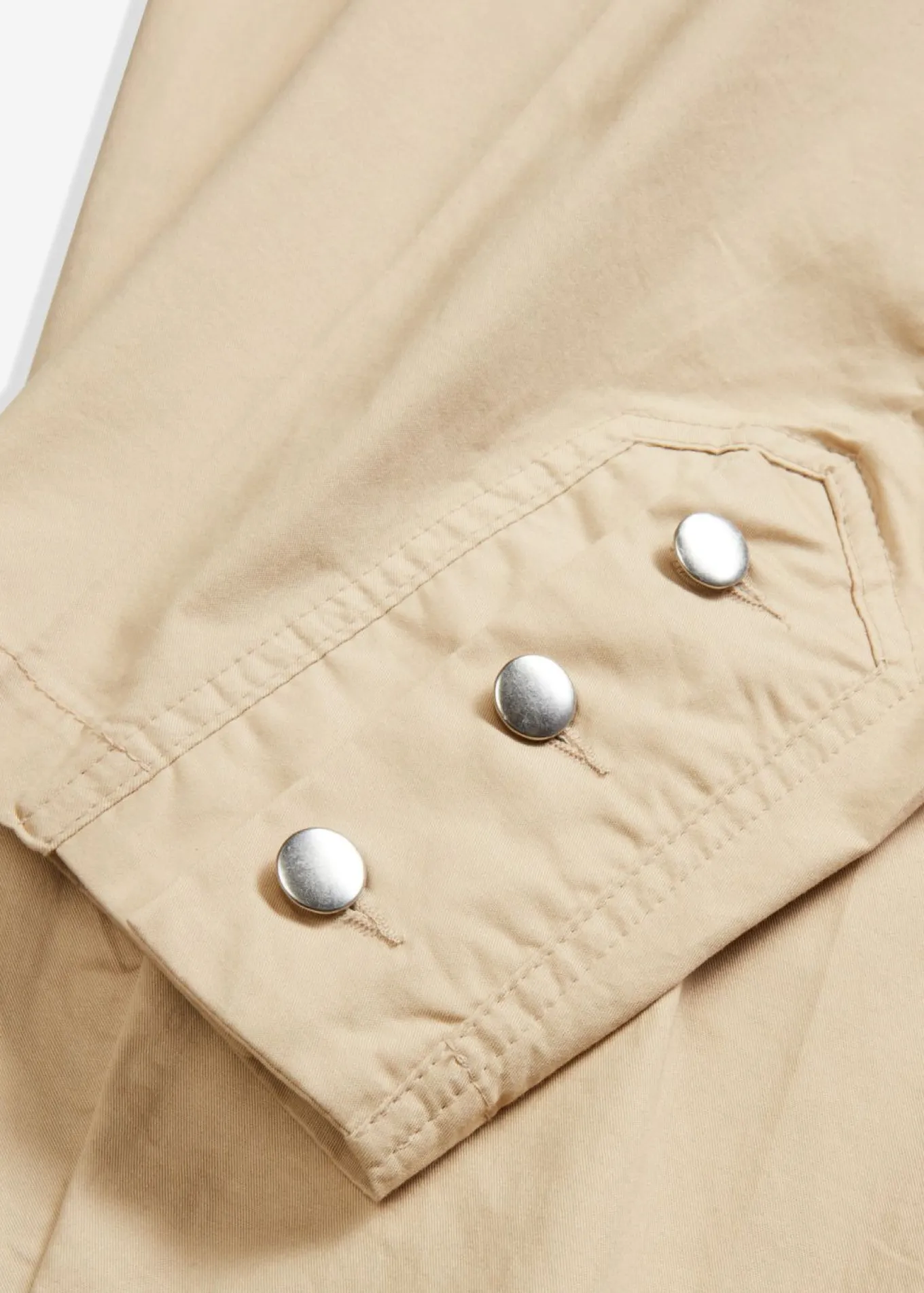 Pantalón cargo de algodón elástico