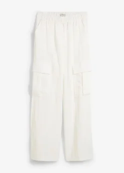 Pantalón cargo de mezcla de lyocell fluido