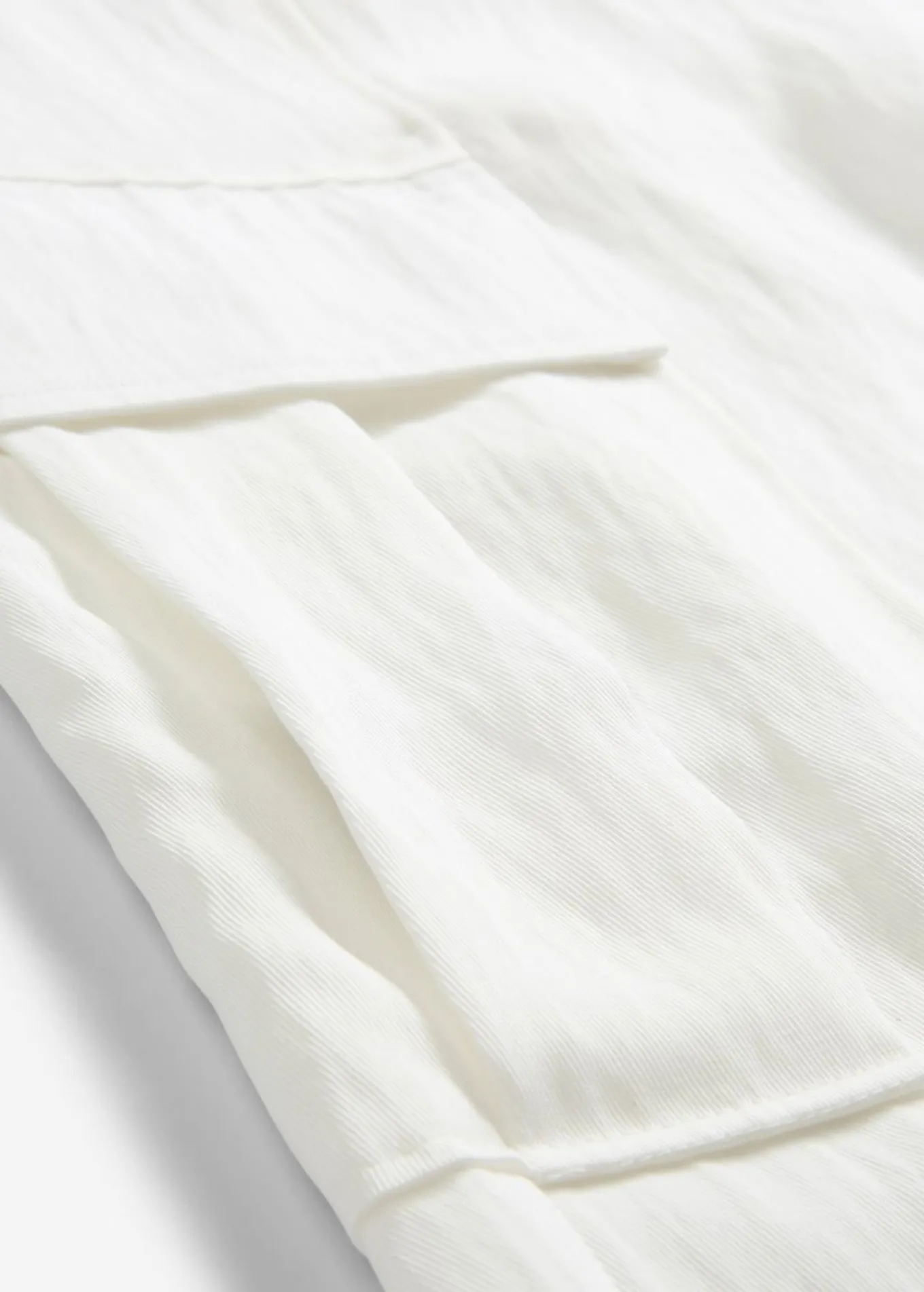 Pantalón cargo de mezcla de lyocell fluido