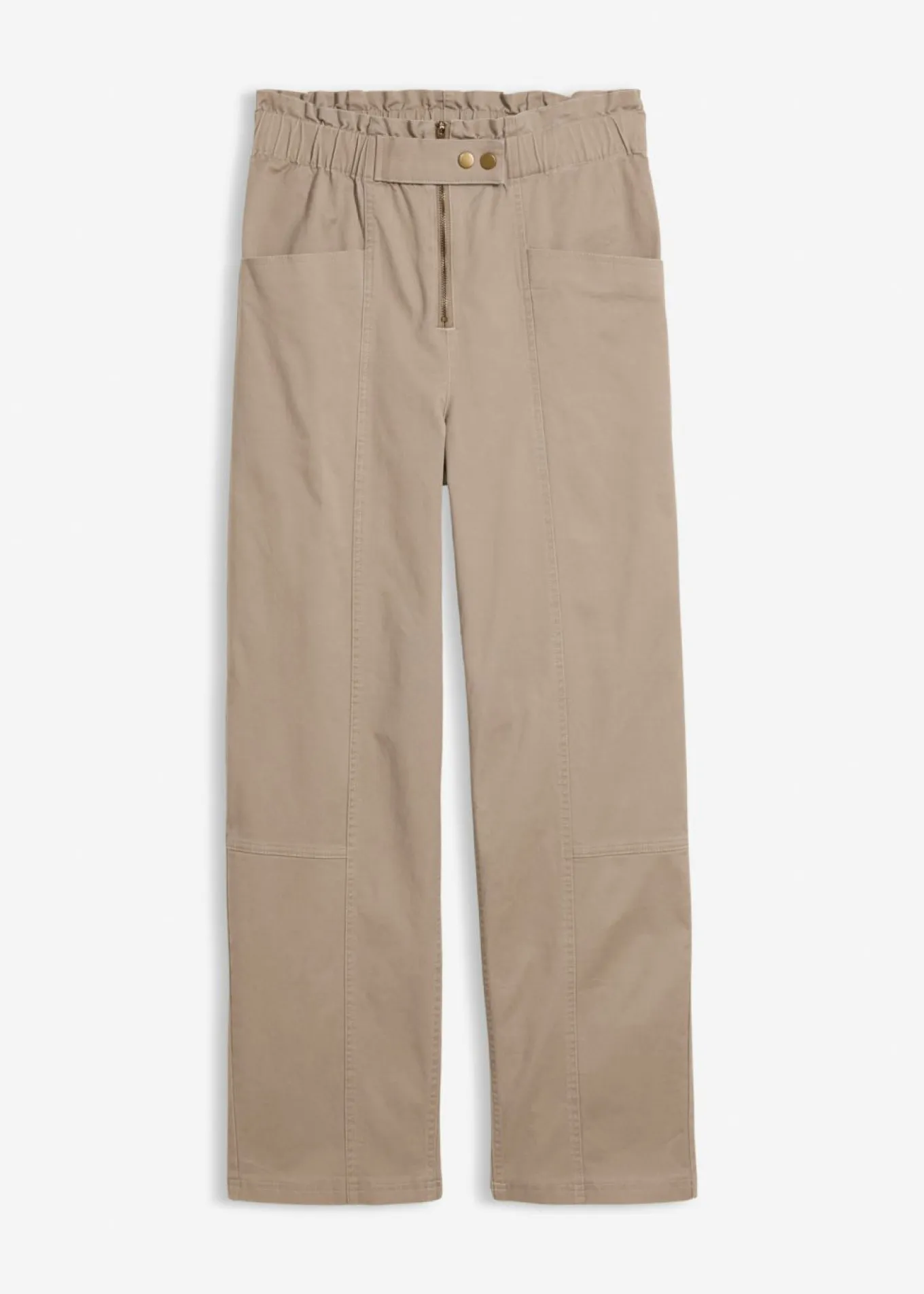 Pantalón cargo de sarga