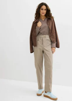 Pantalón cargo de sarga