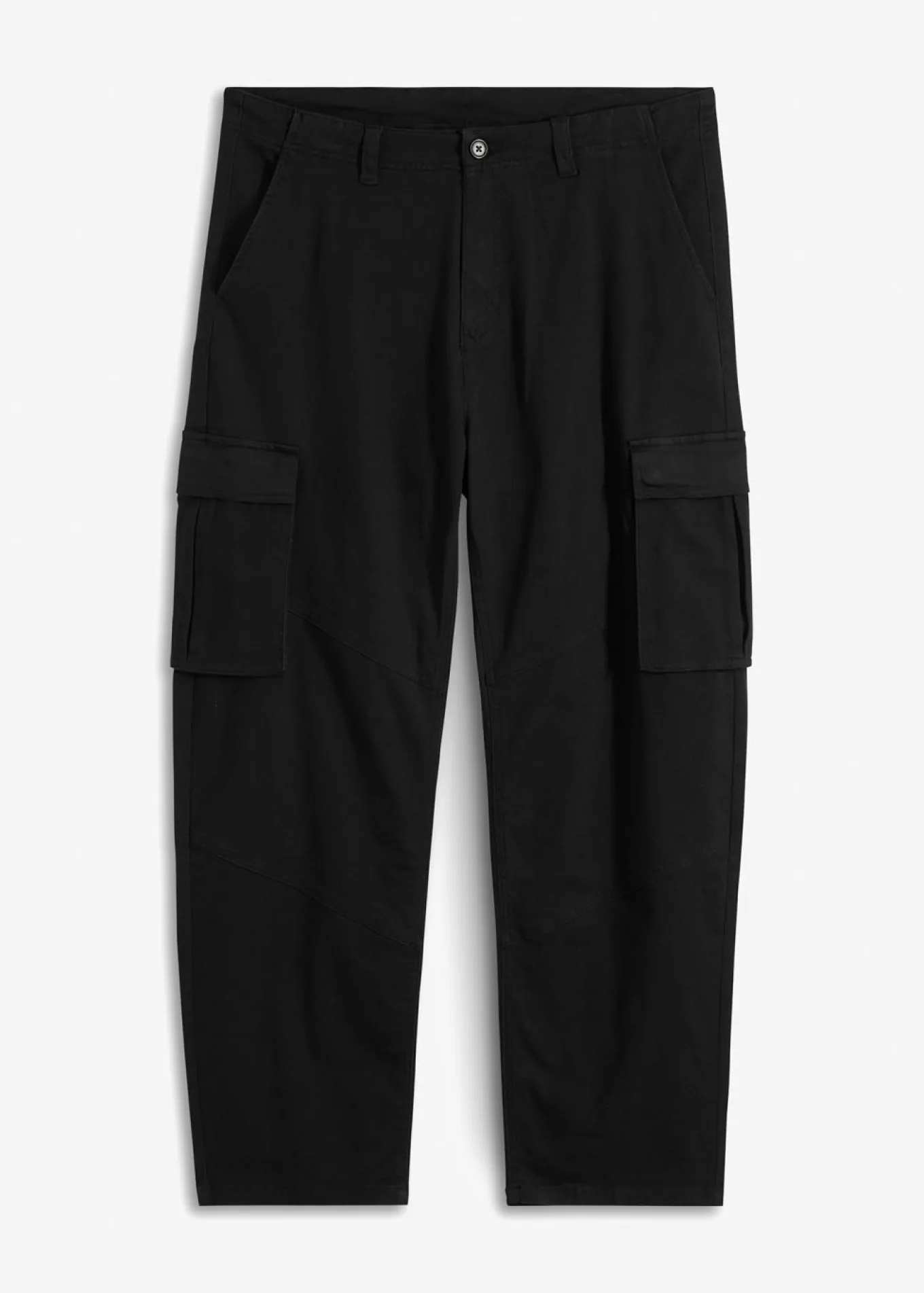Pantalón cargo holgado de algodón elástico resistente, straight