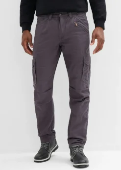 Pantalón cargo, relaxed fit, straight
