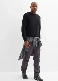 Pantalón cargo, relaxed fit, straight