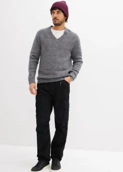 Pantalón cargo, relaxed fit, straight