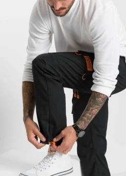 Pantalón cargo, sin cierre, relaxed fit, straight