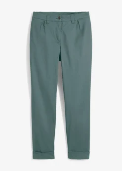Pantalón chino de algodón hasta el tobillo