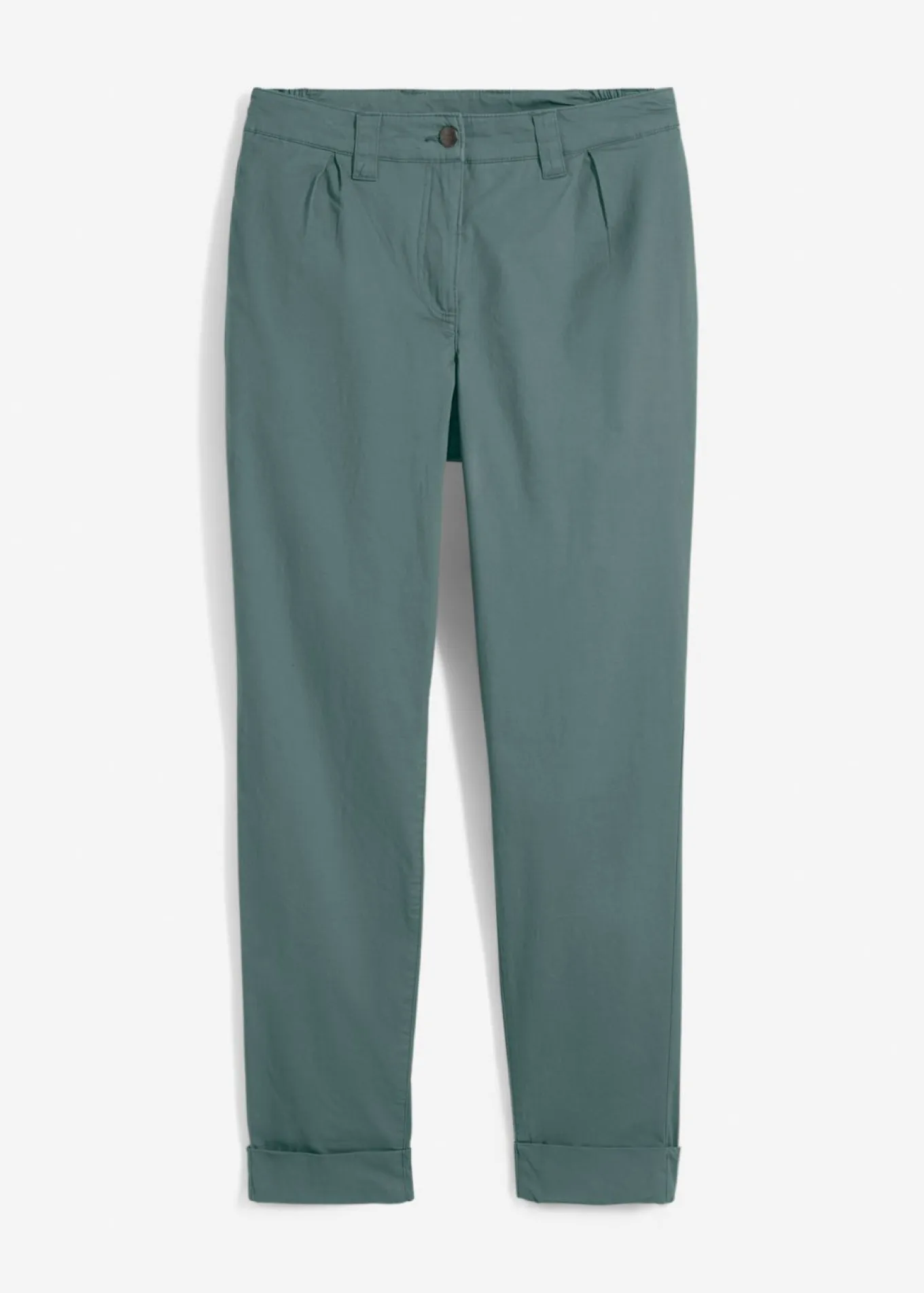 Pantalón chino de algodón hasta el tobillo