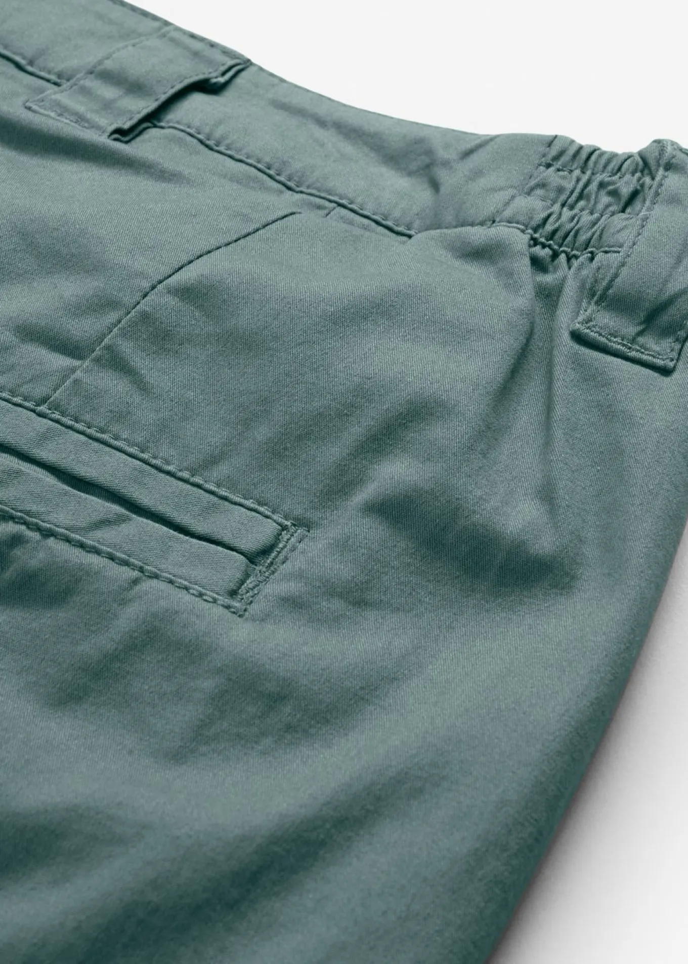 Pantalón chino de algodón hasta el tobillo