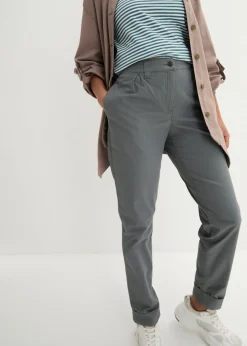 Pantalón chino de algodón hasta el tobillo