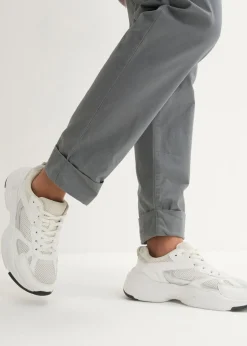 Pantalón chino de algodón hasta el tobillo