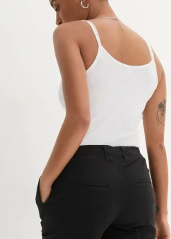 Pantalón chino de algodón hasta el tobillo