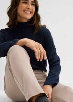 Pantalón chino de mezcla de viscosa