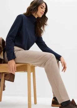 Pantalón chino de mezcla de viscosa