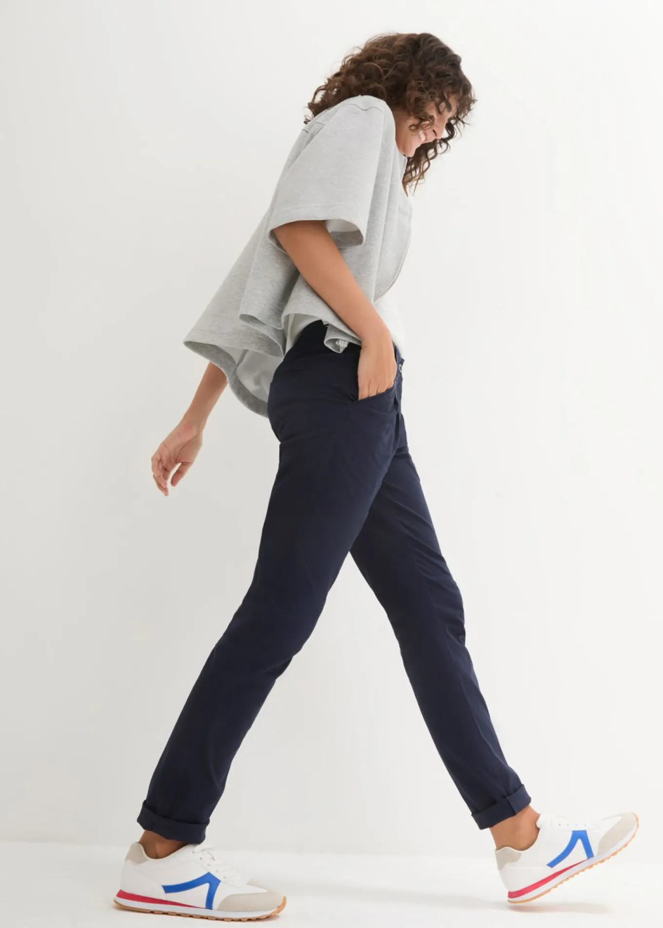 Pantalón chino elástico