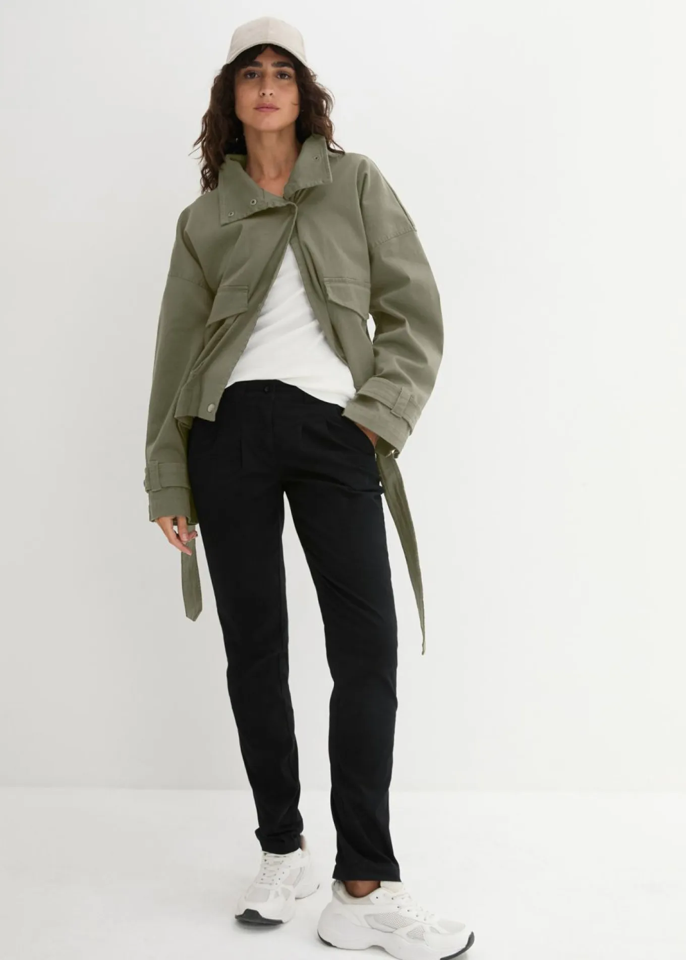 Pantalón chino elástico