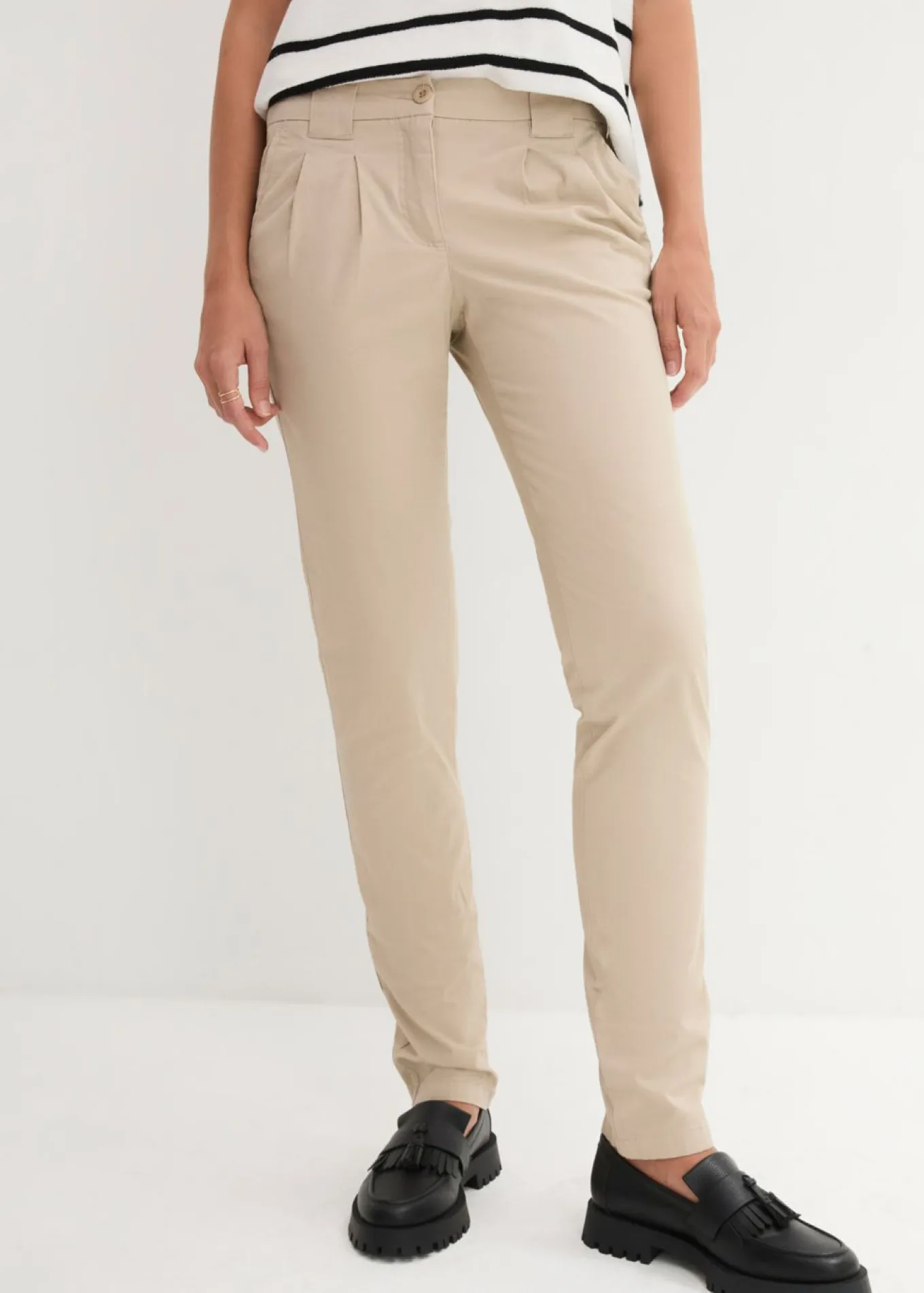 Pantalón chino elástico