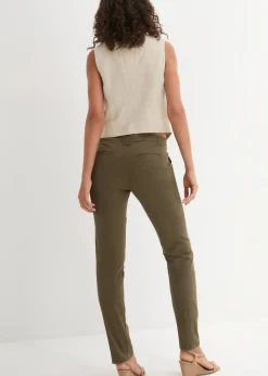 Pantalón chino elástico