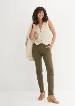 Pantalón chino elástico