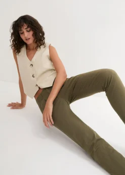 Pantalón chino elástico
