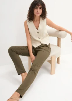 Pantalón chino elástico