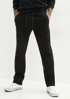Pantalón chino elástico con corte recto y relajado